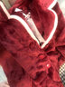 芬腾睡衣女士秋冬珊瑚绒加厚保暖翻领开衫家居服套装女 实拍图