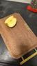张小泉黑金檀木抗菌砧板菜板加厚实木切菜板 C500723（30*20*2cm） 实拍图