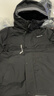 探路者（TOREAD）暴雪羽绒服男女款鹅绒户外防寒秋冬加厚保暖外套 黑色 XL 实拍图