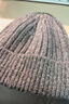 优衣库男装女装HEATTECH针织帽子毛线帽防寒保暖481257 05 天灰色 均码（45cm） 实拍图