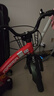 永久（FOREVER）儿童自行车男女款小孩单车可折叠脚踏车4-6-8-10岁辅助轮14寸红色 实拍图