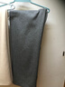 香影【加绒抗起球】直筒阔腿裤女高腰2025秋冬新款长裤宽松糯米裤 灰色 M 实拍图