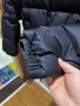 网易严选25新品90鸭绒超蓬羽绒服休闲面包服石墨烯保暖轻量抗菌防泼水 A款25秋冬立领-静谧黑 M 实拍图