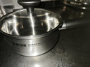 苏泊尔（SUPOR）304不锈钢奶锅0涂层安全健康婴儿辅食锅不粘锅家用一人食汤锅煮粥 304不锈钢奶锅 16cm 实拍图