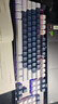 联想（Lenovo）MK5游戏机械键盘104键青轴有线混彩光效适用拯救者R9000P/Y7000 电竞办公键盘吃鸡键盘 风暴蓝 实拍图