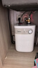 美的（Midea）【8年质保】5升储水式电热水器小厨宝家用洗碗洗菜安全1650W速热厨房热水宝F05-15A1(S) 实拍图