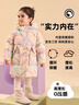 鸭鸭儿童羽绒服新中长款女童宝宝加厚可爱面包服冬季小童装外套YD 粉色 110 实拍图