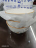 陶瓷碗家用喜庆乔迁新居碗碟餐具套装岁月静好饭碗 岁月静好3碗 实拍图