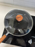 苏泊尔（SUPOR）平底锅 有钛铁不粘煎锅无涂层铸铁牛排锅家用大容量EJ28AYT01 实拍图