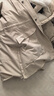 迪卡侬（DECATHLON）男女防风防水外套加厚保暖棉衣棉服棉袄男中长款派克大衣NH900 女款-浅白垩灰-NH900 S 实拍图