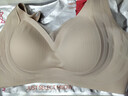 猫人无痕内衣女士无钢圈文胸大胸显小提拉聚拢上托防下垂薄粉底液胸罩 实拍图