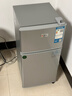 志高（CHIGO）小冰箱迷你小型家用冷藏冷冻两用宿舍出租房用双门办公室电冰箱节能省电 【一级能效】58L银色【三天约一度电】 实拍图