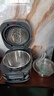美的（Midea）电饭煲全域0涂层花瓣IH无涂层4L大容量316L母婴级不锈钢内胆家用多功能3-4人智能电饭锅CFB4077S 实拍图