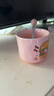 可爱fufu生日蛋糕马克杯带盖勺陶瓷杯送女生高颜值有意义生日礼物 汉堡生日蛋糕杯+勺1个350ml 实拍图