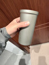 京东京造 钛健康咖啡杯【内外纯钛】保温便携随行高档送礼水杯 灰520ml 实拍图