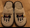 果壳（Gukoo）情侣拖鞋冬迪士尼保暖棉拖鞋女士居家地板拖鞋男 浅卡其 36-37 实拍图