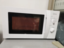 美的（Midea）快捷微波炉 家用小型 360°转盘加热 旋钮操控 易洁内胆（M1-L213B） 实拍图