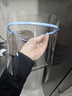 者也 透明防护面屏双面防雾防油烟面罩防飞溅防烫伤 蓝色框架一套 实拍图