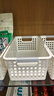 京东京造白豆腐镂空收纳篮杂物收纳筐橱柜卫浴收纳干湿两用3只装大号加高 实拍图