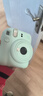富士（FUJIFILM）instax  mini12 一次成像 立拍立得相机 mini12 薄荷绿 套餐九（官方标配+相机包+相册+白边相纸40张） 实拍图