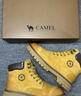 骆驼（CAMEL）王俊凯同款马丁靴高帮秋户外工装大黄靴男 GE122W7757T 金黄 39 实拍图