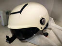 天骑头盔 电动车3c认证新国标A类电瓶摩托车男女士保暖安全帽四季通用 米色 实拍图