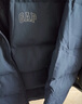 盖璞（GAP）男装秋季款logo宽松连帽泡芙羽绒服百搭简约外套791896 黑色 M (170/92A)亚洲尺码 【偏大，建议拍小一码】 实拍图