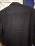 席臣加肥加大码西装外套休闲男宽松商务西服显瘦大号胖子肥佬西服套装 三件套黑色 2XL （150-170斤） 实拍图