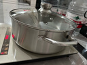 苏泊尔（SUPOR）精致不锈钢复底清汤火锅30cm 磁炉通用火锅锅具ET30AAS05 实拍图
