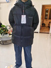 京东京造羽绒服男鸭绒加厚防寒工装面包服防泼水冬季外套短款新年 黑色 XL 实拍图