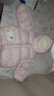 巴拉巴拉童装儿童羽绒服宝宝男女童2025冬装新款婴儿外套保暖上衣泡芙羽绒 粉色小苹果60356-白鸭绒 100 （充绒量81g 适合2-3岁） 实拍图