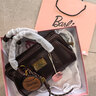 芭比（Barbie）手提包包女包2026年新款复古保龄球轻奢单肩斜挎包闺蜜礼物情人节 实拍图