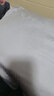 太湖雪纯色真丝枕套 100%桑蚕丝绸 单面真丝枕头套单只装冰川灰 48*74cm 实拍图