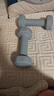 Keep哑铃彩色浸塑环保男女1-10kg家用健身器材全身肌肉塑形水蓝2kg*2 实拍图