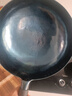 老聂家纯手工炒锅章丘铁锅正宗手工锻打老聂家无涂层不粘炒菜锅 32cm 实拍图