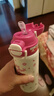 迪士尼保温杯儿童带吸管双饮水杯316不锈钢男女小学生大容量 6296草莓熊 实拍图