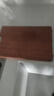京东京造 菜板 砧案板切菜家用双面实木抗菌 【乌檀整木】40*27*2.5cm 实拍图