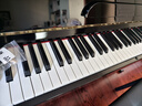 特伦斯电钢琴88键重锤数码电子钢琴成人儿童考级演奏家用电钢S71/S75 烤漆黑色【木质琴键】 实拍图