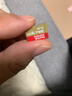 闪迪（SanDisk）256GB TF(MicroSD)内存卡 4K极速金卡A2 V30 U3行车记录仪 运动相机无人机 监控存储卡 读190MB/s 实拍图