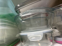 格娜斯双耳透明耐热玻璃碗大号带盖微波炉专用碗汤碗面碗沙拉碗餐具1.5L 实拍图