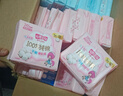 七度空间少女超薄100%纯棉透气卫生巾日夜用姨妈巾组合48片【新国标认证】 实拍图