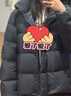 优衣库女装羽绒茄克/柔软面料外套夹克479212 09 黑色 M 实拍图