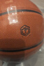 京东京造 全控300儿童篮球室内外水泥地耐磨防滑训练青少年5号PU革篮球 实拍图