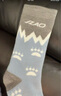 京东京造 羊毛滑雪袜 冬季保暖加厚长筒羊毛袜男女长袜户外运动35-39 实拍图