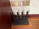 华为路由AX6 new 黑色  Wi-Fi6+ 7200Mbps 千兆路由器 家用高速全屋覆盖大户型 wifi穿墙王 实拍图