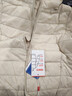 鸭鸭（YAYA）佟丽娅同款轻薄羽绒服女新款秋冬季休闲短款连帽轻便韩版排骨外套 米白色 XL 实拍图