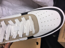 乔丹男鞋子百搭低帮皮革面秋冬季板鞋厚底增高休闲白鞋运动鞋 实拍图