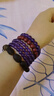石玥珠宝收藏级7-8mm天然紫水晶手链本命年转运珠九紫离火手串男女士款 实拍图