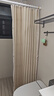 MYMOODHOUSE浴室折叠浴帘免打孔隐形磁吸防水防霉速干卫生间隔断淋浴干湿分离 实拍图