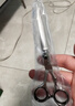 启漫理发剪刀美发剪发剪刀 不锈钢平剪 理发神器自己剪刘海 专业成人儿童剪头发剪刀QM01A平剪 实拍图